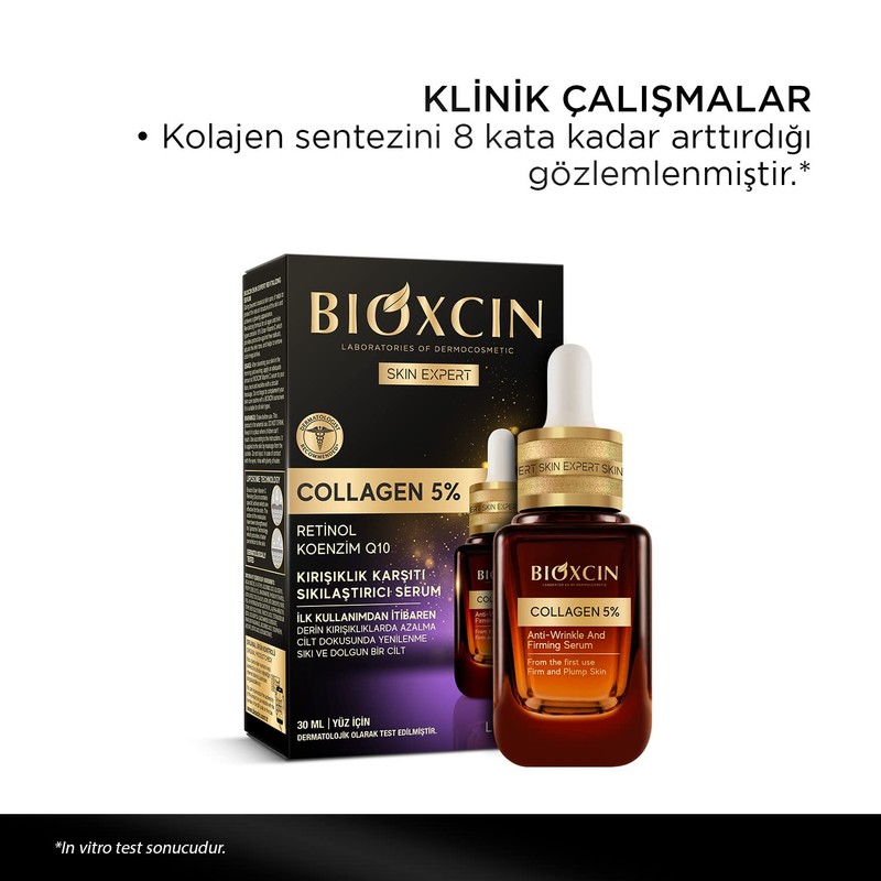 BIOXCIN Collagen Retinol Anti-Falten Straffung Serum