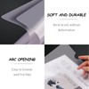 A4 Report Covers with Sliding Bar, 10 PCS Clear Report