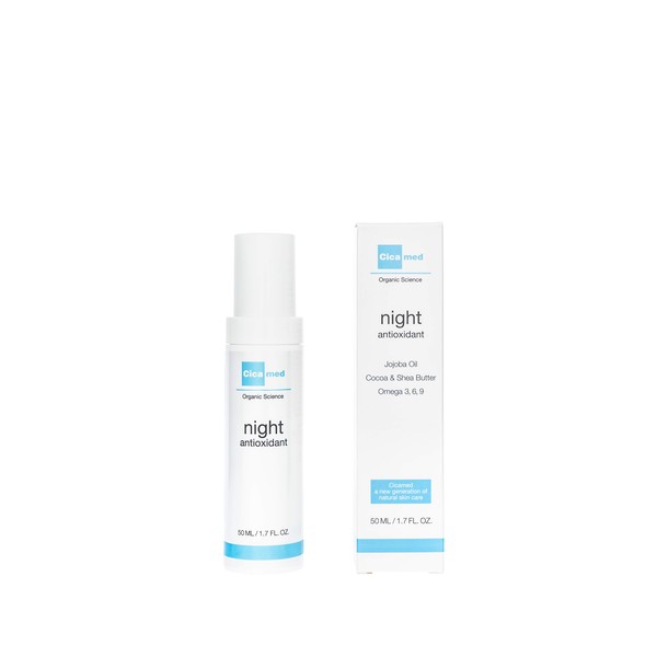 Advanced Night Repair Antioxidant Facial Moisturizer Cream, Cicamed Organic Science