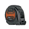 Truper FCN-8M, Flexómetro contra impactos 8 m cinta negra 25
