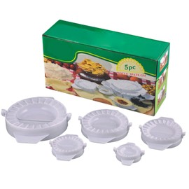 5PCS Dumpling Maker Press, Dumpling Machine Set, Dumpling Mold Machine for Making Perfect Dumplings