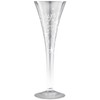 Boxer Gifts Modern Champagne Flute, Congrats, Clear