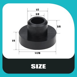 33679 Fuel Tank Bushing Compatible with Specific Tecumseh HM70 HM80 HM100 H50 H60 H70 H80 HH40 HH50 HH60 HH70 HS40 HS50 Engines ( 2Pack )