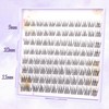 Natural Lash Clusters Clear Band Eyelash Clusters Eyelash Extensions 96pcs