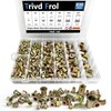 Trivd Frol Rivet Nut Tool Kit, 830pcs SAE/Metric Rivet Nut