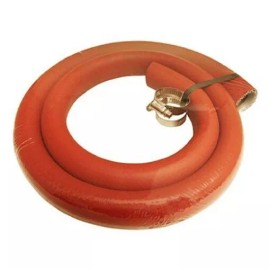 Apache 98392250 1" x 5' Low Pressure Hydraulic Return Line Hose with Worm Gear C