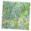 Qianly Privacy Window Film Static Cling Leaf Rainbow Sticker Decorative