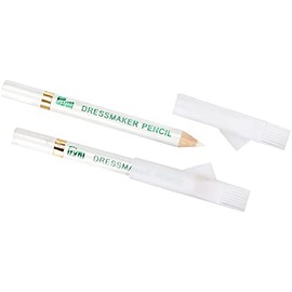 Prym PRYM_611625-1 Chalk Pencils + Brush White