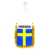 Sweden Mini Banner - International Country Pride Car Display