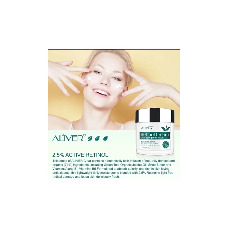 Crema Aclarante Con Retinol Rostro Y Cuerpo Zonas Intimas