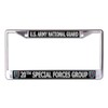 U.S. Army National Guard 20th Special Forces Group Chrome License