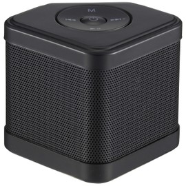 Ohm AudioComm Bluetooth Wireless Speaker Cubic Speaker Black ASP-W110N-K 03-3178 OHM