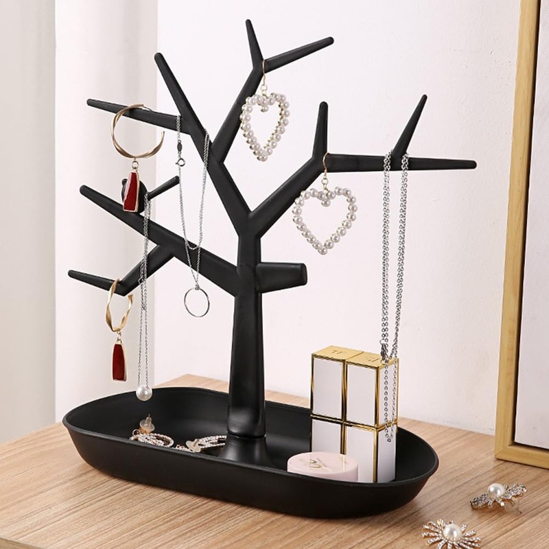 OULIGET Tabletop Key Holder Stand Tree Key Rack,Stand Jewelry Display
