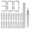 Keoferlo Double Headed Nails 300 Pack No Mark Invisible Ended
