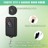 Upgraded FJIAYIF 2211-L Tx Garage Door Opener Remote 2 Pack
