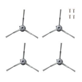 eufy 4-Pack Replacement Side Brushes and Screw L60 all Series, G50 Series, Omni C20 Robot Vacuums