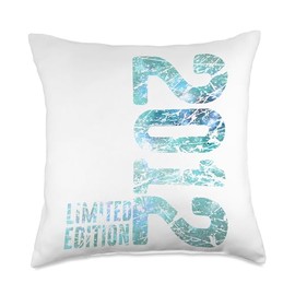 12. Geburtstag Mädchen 12. Geburtstag Deko Junge 12th Birthday Boy Girl 12 Years 2012 Funny Gift Throw Pillow, 18x18, Multicolor