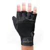 Globaleather Globaleather Classic Fingerless Wheelchair Gloves - Black (X Small)