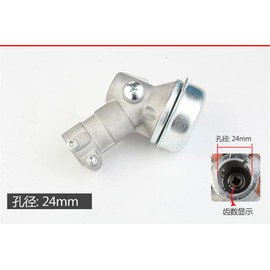 flm Gear Case, Gear Case, Mower Parts, Replacement for Grass Trimmer, Outer Diameter 0.9 inch (24 mm), Suitable for Outer Pipes 7, 9, 10, 13 Teeth (7 Teeth)