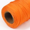 Orange 328 Feet Bricklaying Line, Braided Brick Builders Line Strong