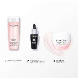 Lancôme - Set de Regalo Hydrazen, tu Rutina de Skincare Hidratante Facial con Ácido Hialurónico que incluye Génifique Ultimate Serum 10 ml, Hydra Zen 