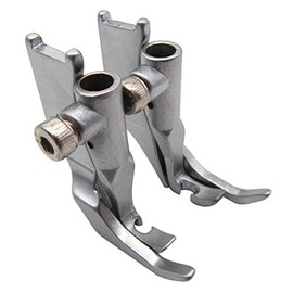 CKPSMS Brand - #KP1510LN+KP1510RN Left+Right Zipper Walking Foot Compatible with/Replacement for JUKI Brand DSC-244 245 LU-562 563 1508 1510 1560 (Left+Right Zipper Walking Foot)