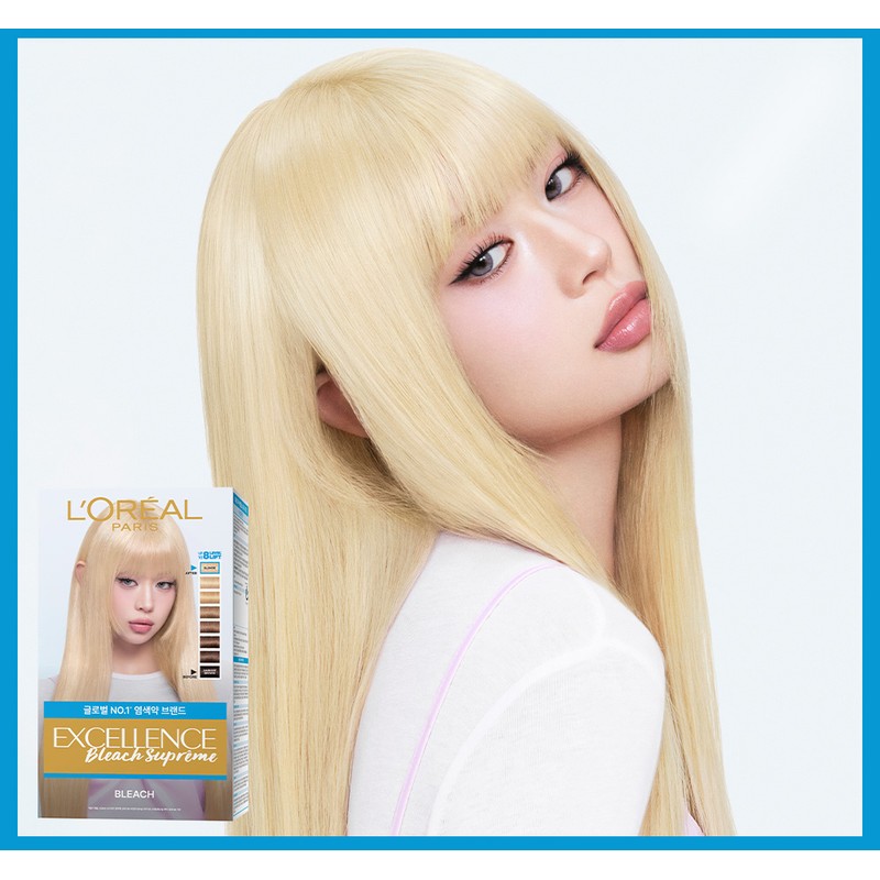 L'Oreal Paris Excellence Bleach Supreme Mild Damage Hair Bleach, 174g,