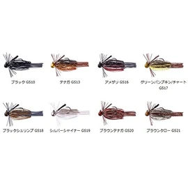 OSP ラバージグ JIG 03 HUNT ストロング 14g GS10 ブラック