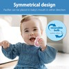 Dr. Brown's Advantage One-Piece Silicone Baby Pacifier, Fully Symmetrical Soother,