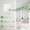 AURTEC Wireless Chime, Wireless Bell, 1 Transmitter, 2 Receivers, Doorbell,