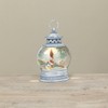 Gerson Lighted Spinning Water Globe Lantern, 11.5" H, Nautical Scene,