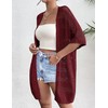 Zeagoo Lightweight Kimono Cover Ups for Women Netted Loose Fit