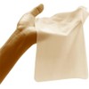 Glyde Dams Vanilla - 4 Latex Protective Wipes - Yellow