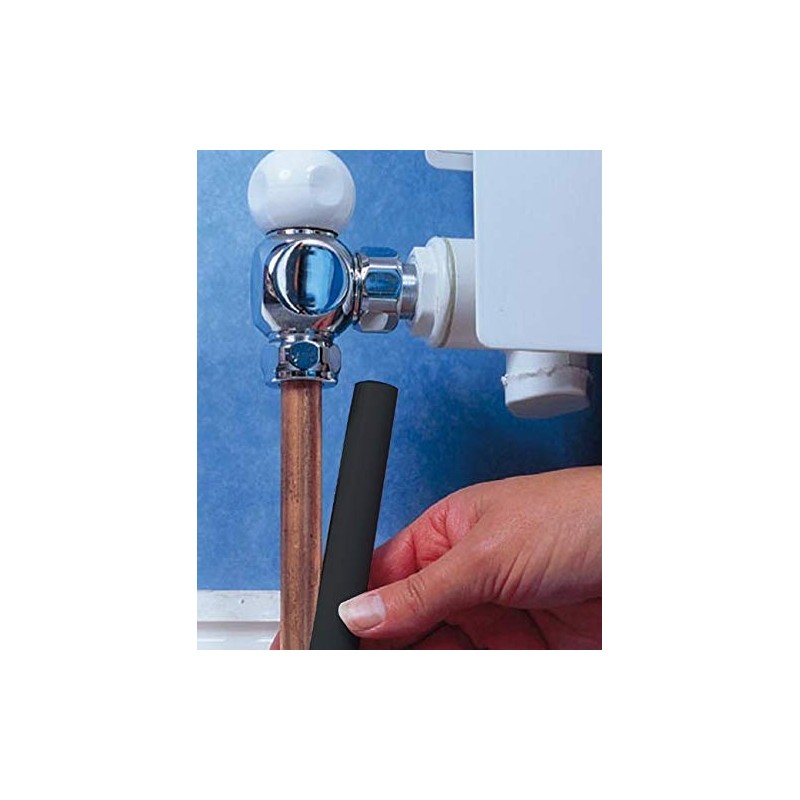 Talon Snappit Radiator Pipe Covers & Collars 200mm Anthracite Grey