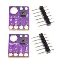 2Pcs GY-SHT35-D Temperature Humidity Sensor Breakout Weather modules