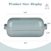 Enameled Cast Iron Loaf Pan with Lid, Dutch Oven Bread