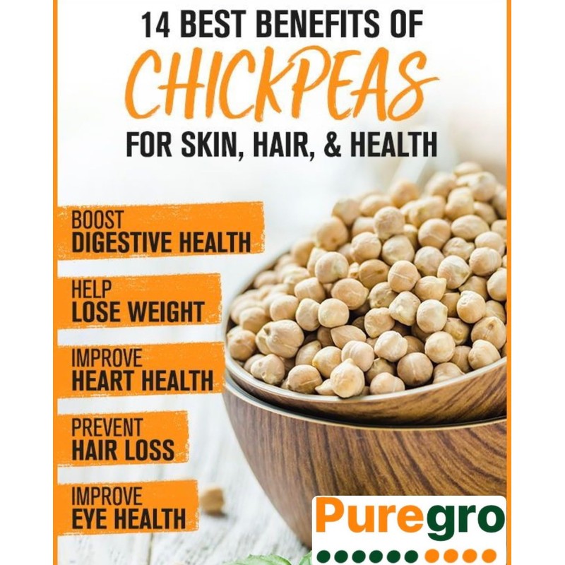 Puregro Chick Peas (KABULI CHANA) 500g