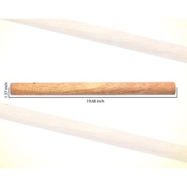 Wooden Rolling Pin for Baking, (19.7)