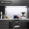 WOBANE Kitchen LED Under-Unit Light, 4 x 50 cm Cabinet