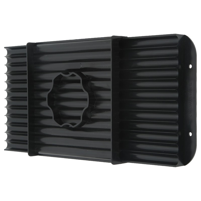 Bait Rolling Plate ABS Plastic Black Portable Lightweigh Fishing Bait