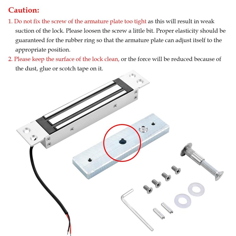 Electromagnet Flush Mount 180KG 350LBS Holding Force Embed Electric Magnetic