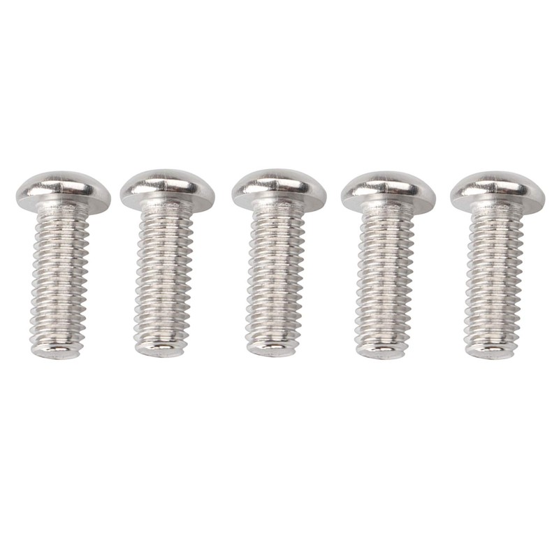 XMMT 5PCS Stainless Steel Derby Cover Button Head Screw Bolt