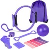 13-Piece Pilates Exercise Kit for Home Workouts – Portable Ball