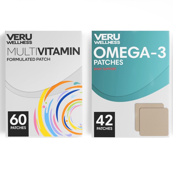 Veru Wellness Daily Essentials Duo Lifestyle Patch - Multi, Omega3