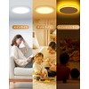 Coizabera Led Ceiling Light, 6 Tatami, 3,200 lm, Dimmable Color,