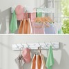 BAKON Clothes Drying Rack Wall Mounted 40", Laundry Clothes Drying
