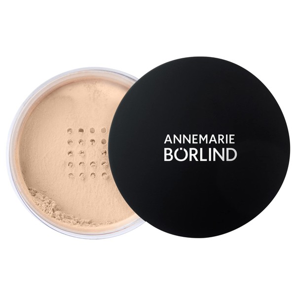 ANNEMARIE BÖRLIND TEINT EFFECTIVE NATURAL BEAUTY Loose Powder (10 g) - with Soft Focus Effect, Hyaluronic Acid and Anti-Pollution Complex for an Even and Protected Complexion, Vegan