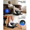 Under Desk Elliptical Machine for Senior, Quiet Motorized Leg Exerciser