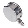 THERMIS Stainless Steel Pressure Gauge with Bourdon Pin 304CHG Bottom