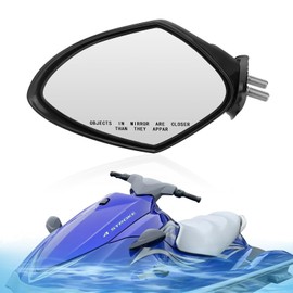 M MATI F1S-U596B-10-00 Left Side Mirror for Yamaha Waverunner VX1100 VX 1100 Cruiser Deluxe Sport 2005-2009